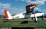 PZL-105L Flaming